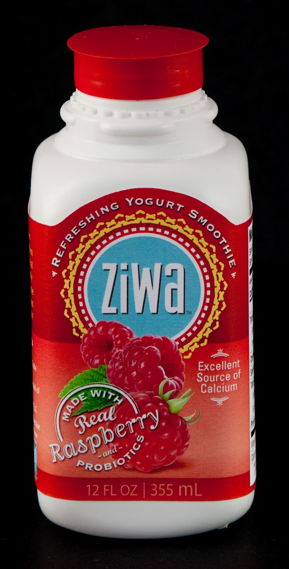 Raspberry Ziwa Yogurt Smoothies